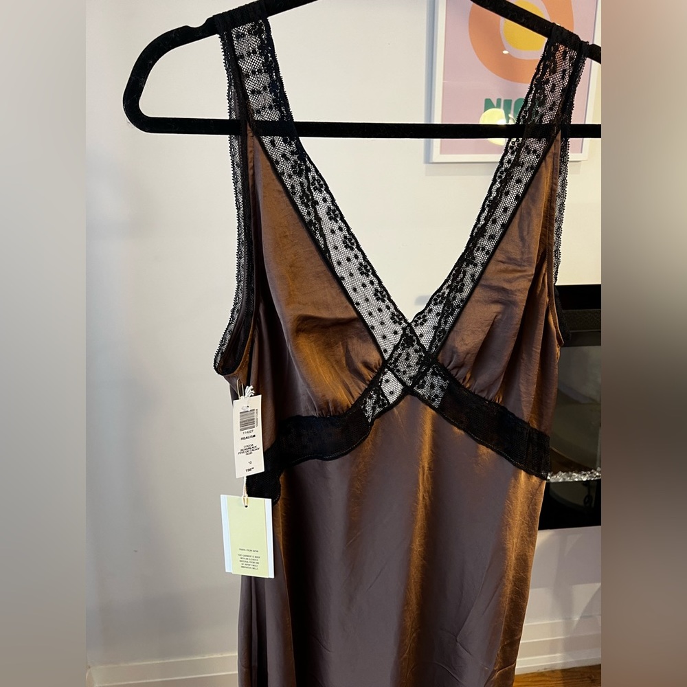 Chocolate Brown Wilfred Dress